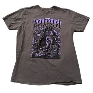 Graveyard Band‎ gray tshirt